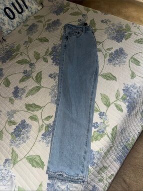 Abercrombie & Fitch Light Blue Men's Straight Jeans. Only worn once